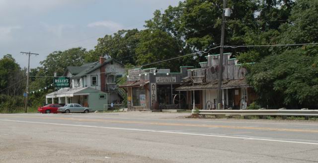 Irish Hills Area - Antique Shop And Kellys Pub (newer photo)